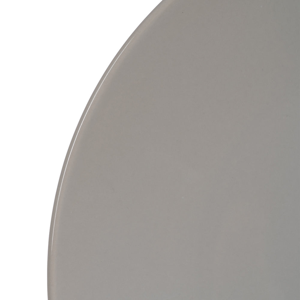 PLATO LLANO GRIS STONEWARE COCINA 26 X 26 X 3 CM