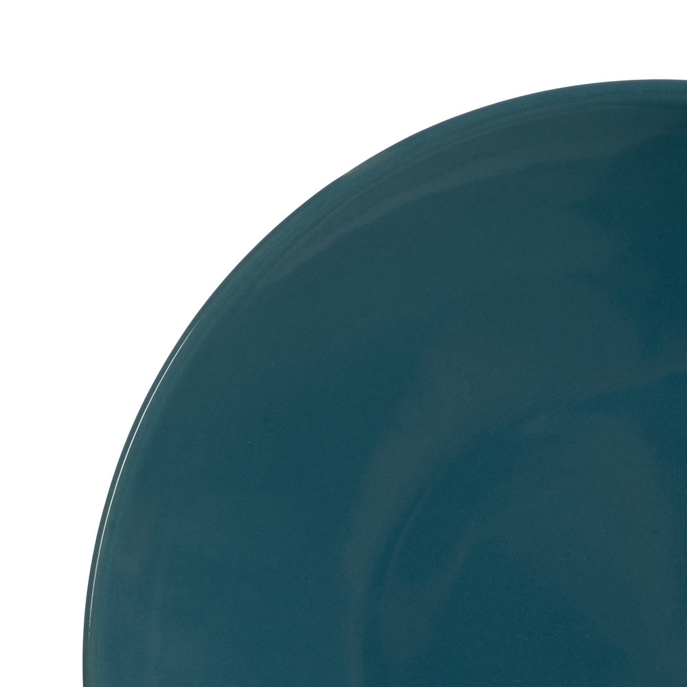 PLATO POSTRE AZUL STONEWARE COCINA 20 X 20 X 2,50 CM