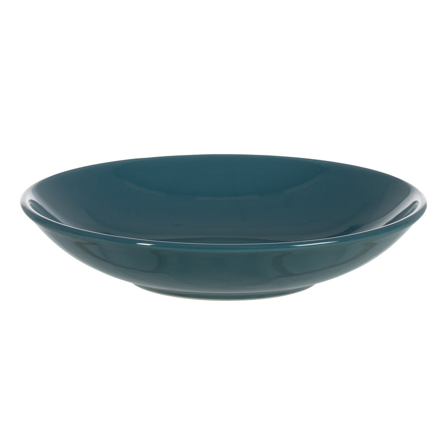 PLATO HONDO AZUL STONEWARE COCINA 22 X 22 X 4,50 CM