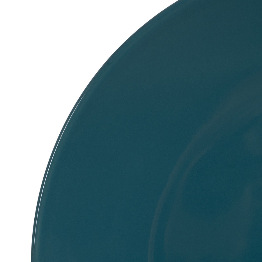 BLUE STONEWARE FLAT PLATE KITCHEN 26 X 26 X 3 CM