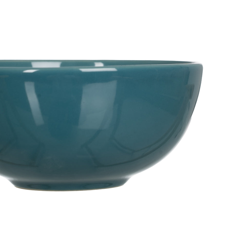 BOWL AZUL STONEWARE COCINA 14,50 X 14,50 X 6 CM