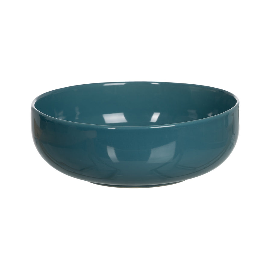 ENSALADERA AZUL STONEWARE COCINA 23,50 X 23,50 X 8,50 CM