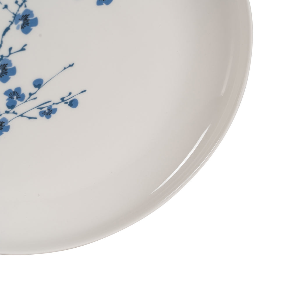 PLATO LLANO ORIENTAL BLANCO-AZUL 26,50 X 26,50 CM