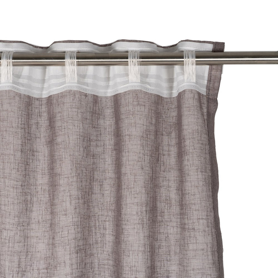 CORTINA TOPO POLIESTER DECORACIÓN 140 X 260 CM