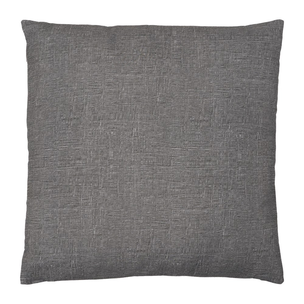 COJ�N GRIS ALGOD�N-POLI�STER DECORACI�N 55 X 55 CM