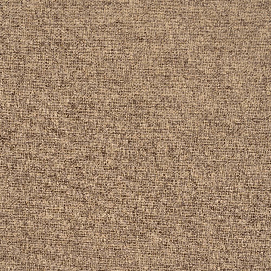 BROWN POLYESTER-COTTON CUSHION 55 X 55 CM