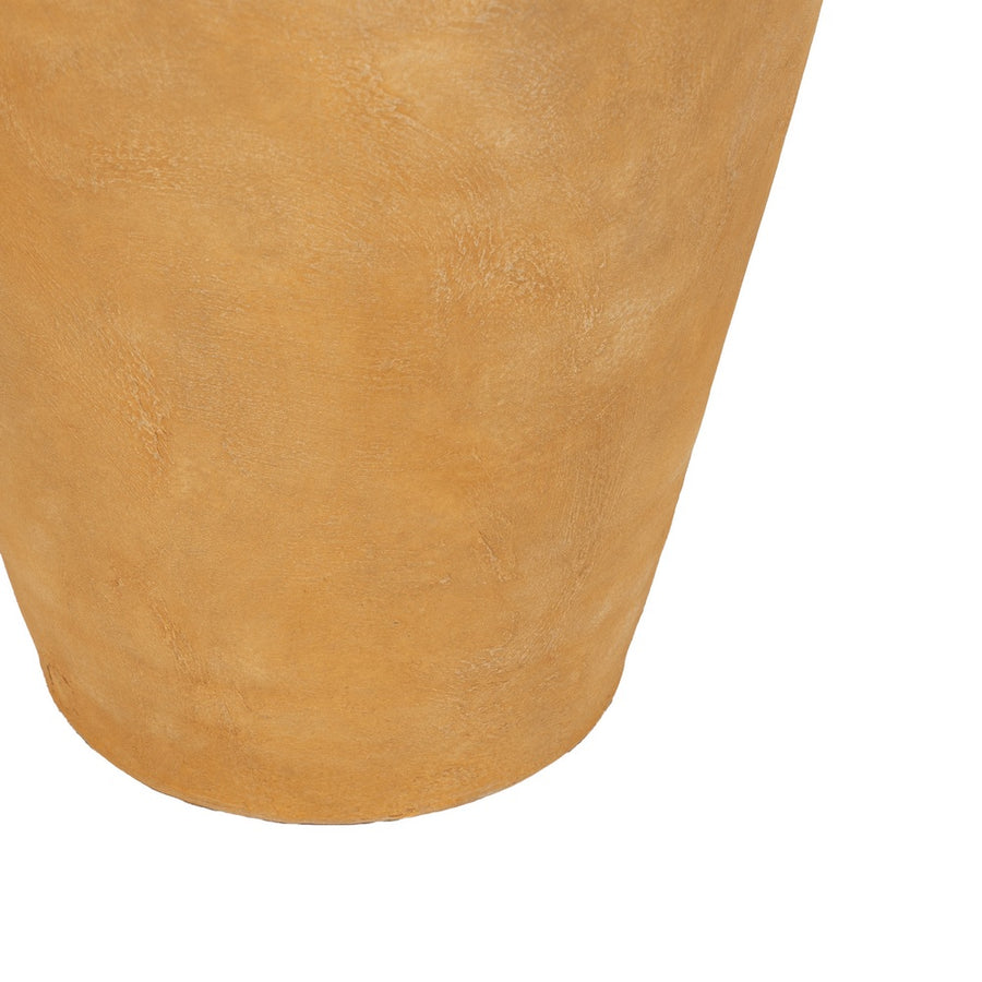VANILLA CERAMIC DECORATIVE VASE 32 X 32 X 60 CM