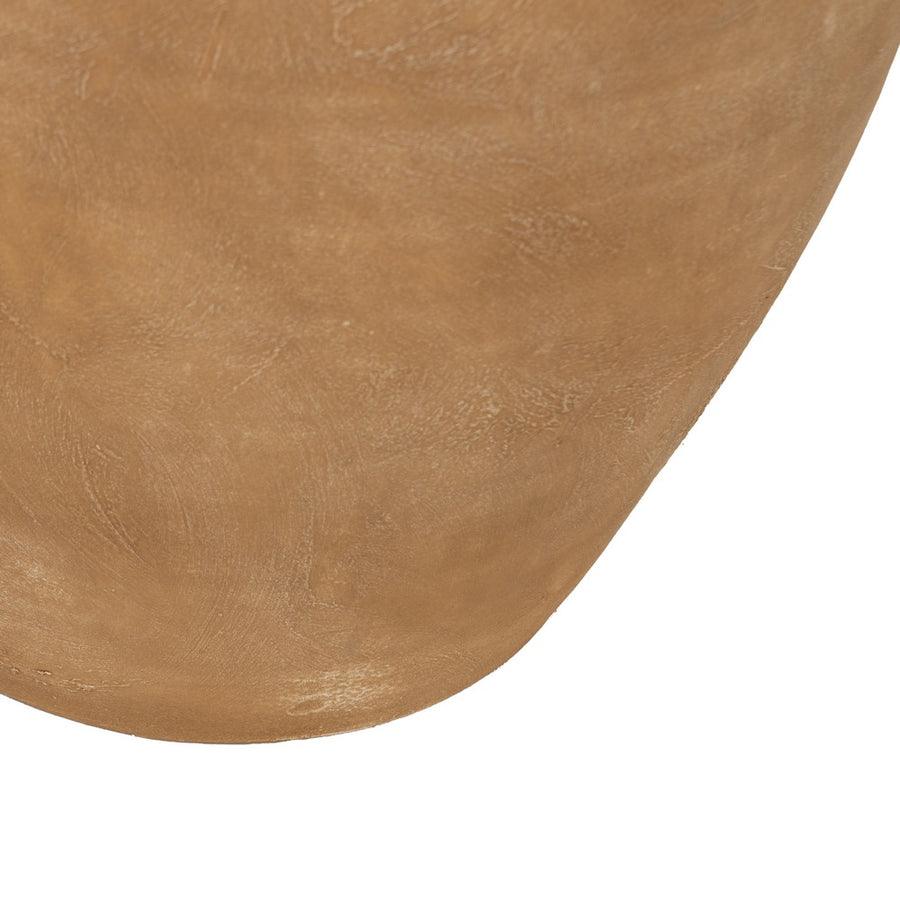 TINAJA BEIGE CERÁMICA DECORACIÓN 27 X 27 X 37 CM