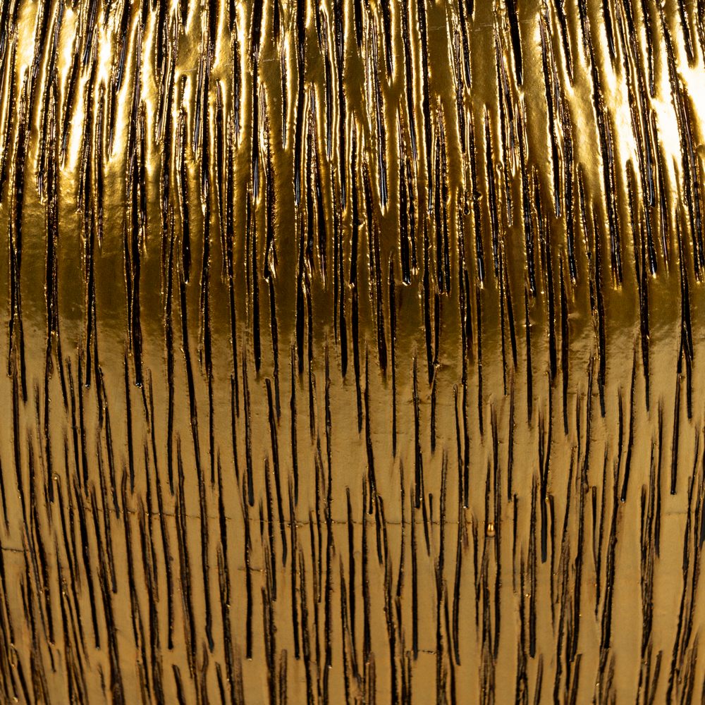GOLD PLANTER CERAMIC DECORATION 39 X 39 X 40 CM