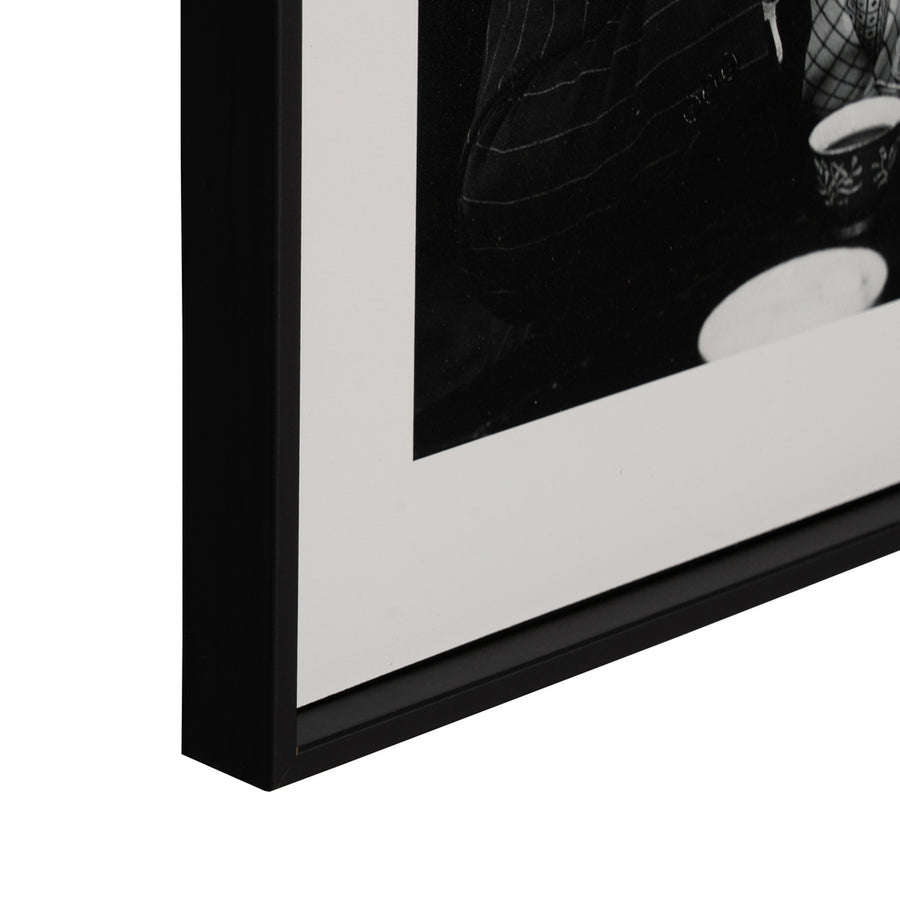 CUADRO IMPRESIÓN 2/M NEGRO MADERA 60 X 3 X 40 CM