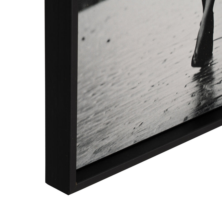 CUADRO IMPRESIÓN 2/M NEGRO MADERA 40 X 3 X 60 CM