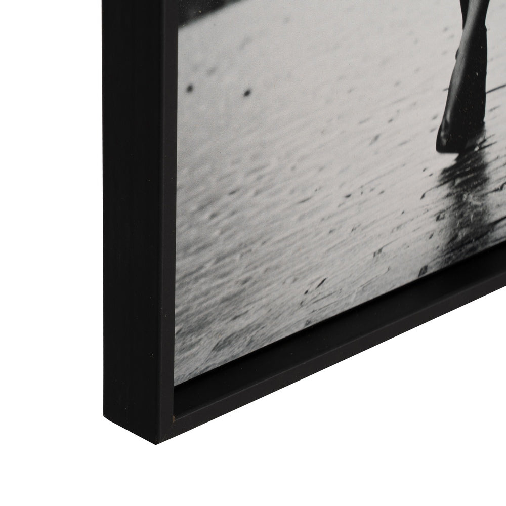 CUADRO IMPRESIÓN 2/M NEGRO MADERA 40 X 3 X 60 CM