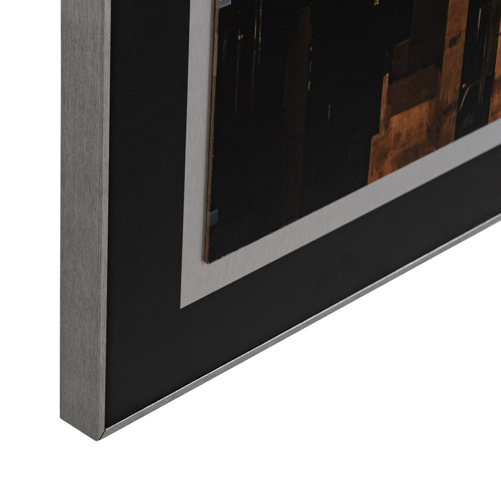ALUMINUM DECORATIVE PICTURE 125 X 3 X 50 CM