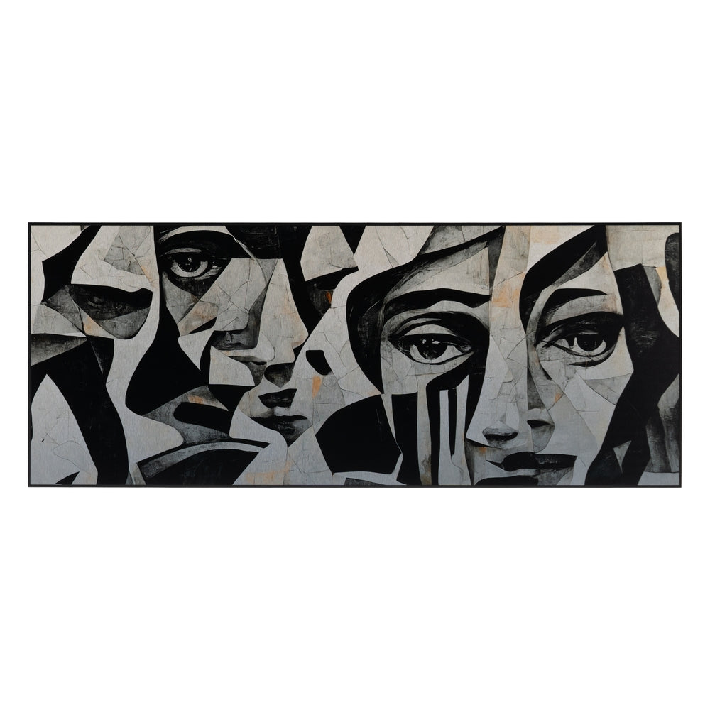 CUADRO ALUMINIO DECORACIÓN 125 X 3 X 50 CM