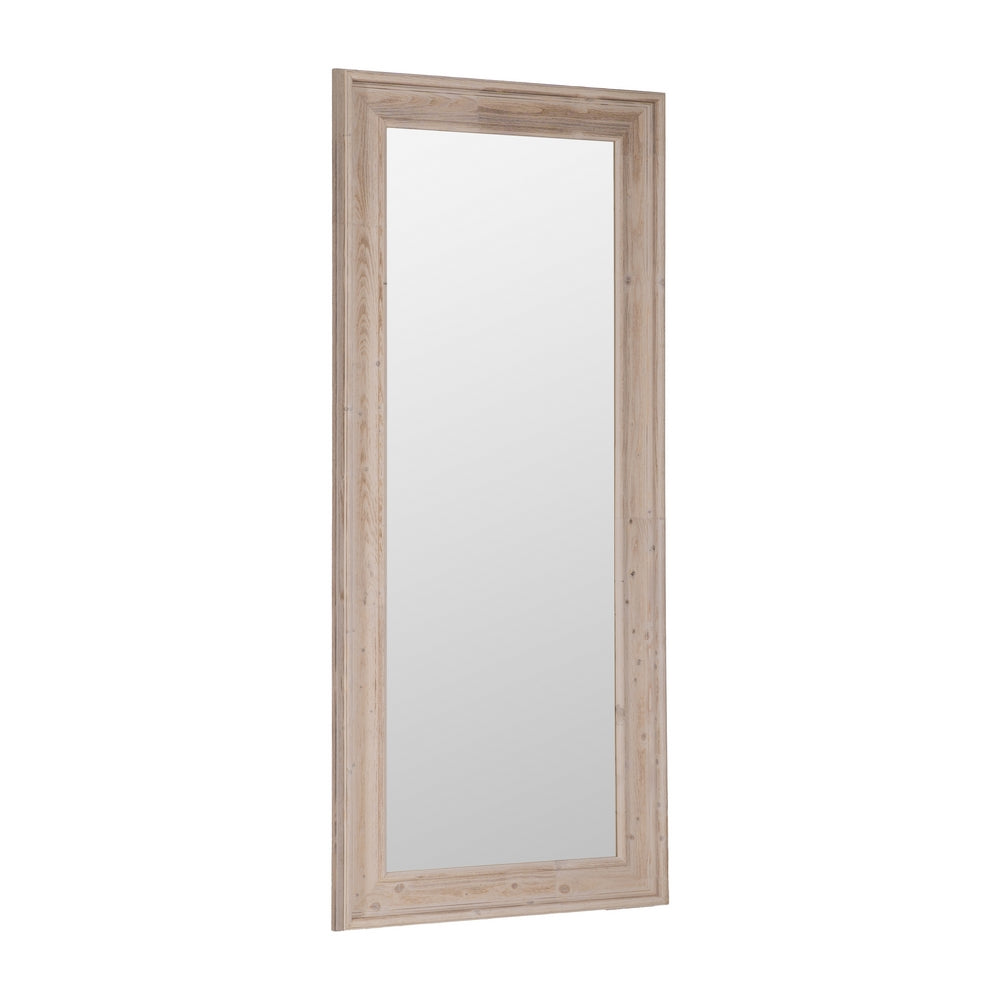 ESPEJO BLANCO MADERA DECORACIÓN 78 X 5,80 X 179 CM
