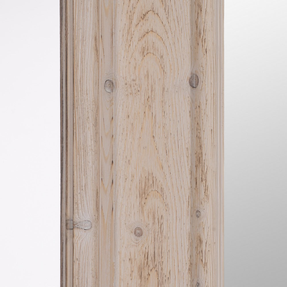 ESPEJO BLANCO MADERA DECORACIÓN 78 X 5,80 X 179 CM
