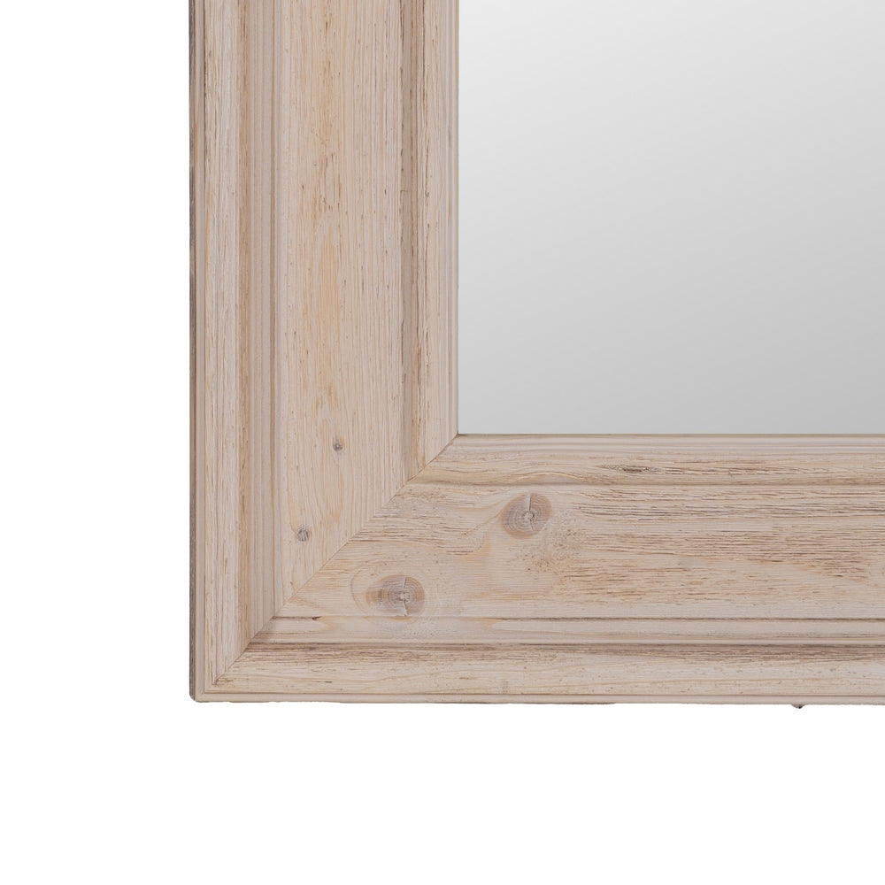 ESPEJO BLANCO MADERA DECORACIÓN 78 X 5,80 X 179 CM