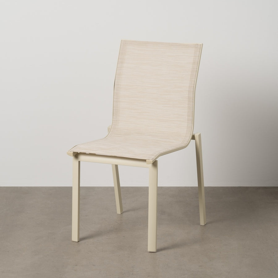 SILLA APILABLE ALUMINIO-TEXTILENO 49 X 62 X 90 CM