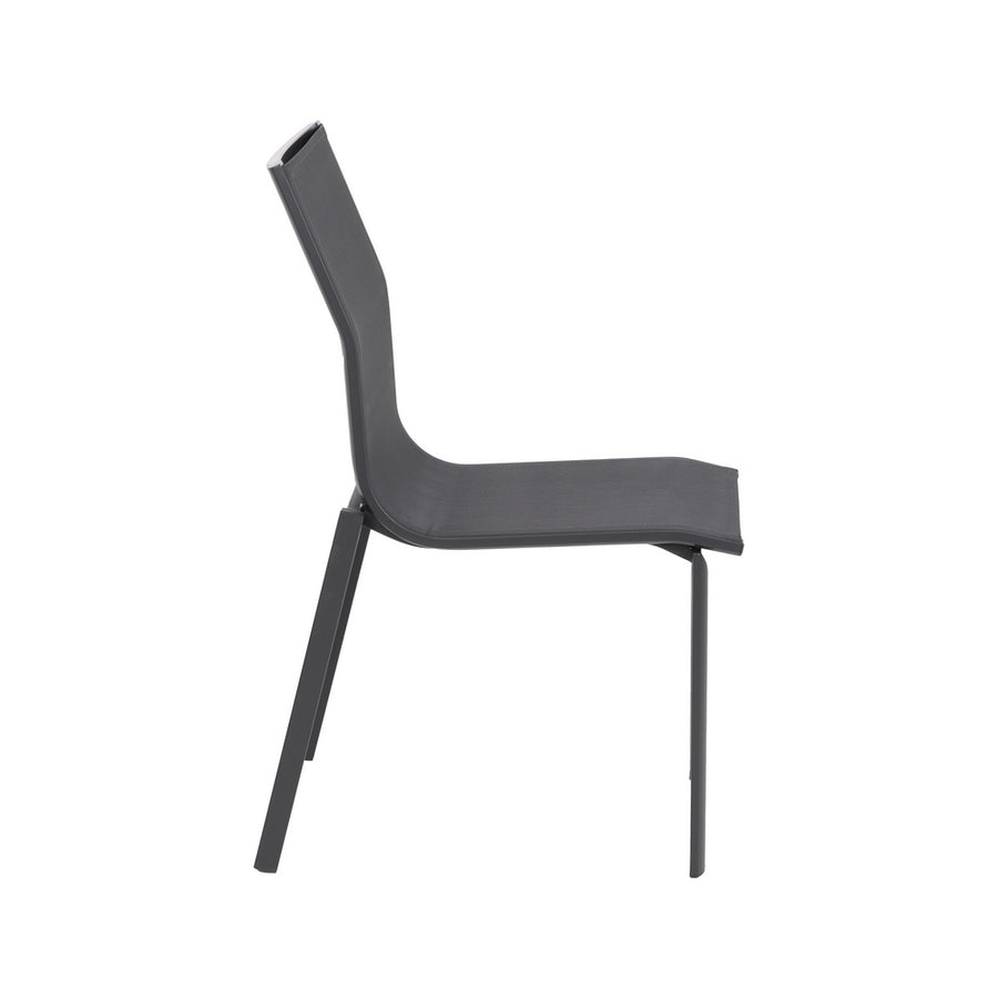SILLA APILABLE ALUMINIO-TEXTILENO 49 X 62 X 90 CM