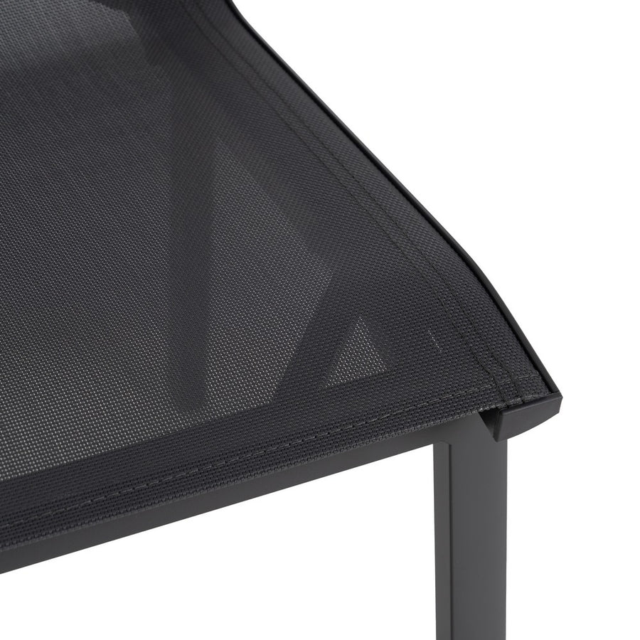 SILLA APILABLE ALUMINIO-TEXTILENO 49 X 62 X 90 CM