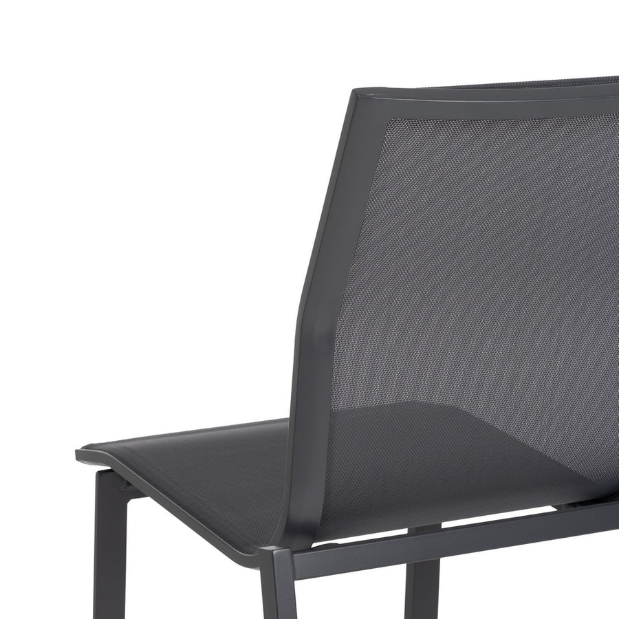 SILLA APILABLE ALUMINIO-TEXTILENO 49 X 62 X 90 CM