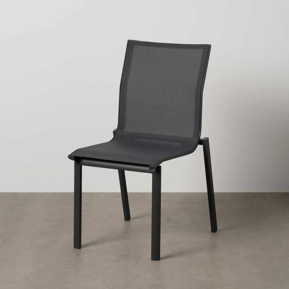 SILLA APILABLE ALUMINIO-TEXTILENO 49 X 62 X 90 CM