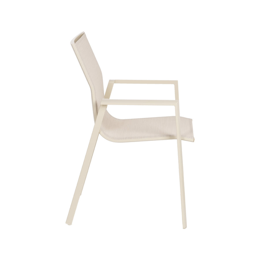 SILLA APILABLE ALUMINIO-TEXTILENO 57 X 62,50 X 88 CM
