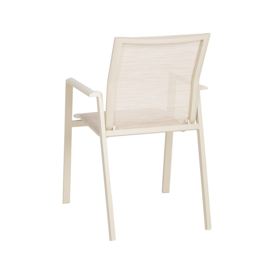SILLA APILABLE ALUMINIO-TEXTILENO 57 X 62,50 X 88 CM
