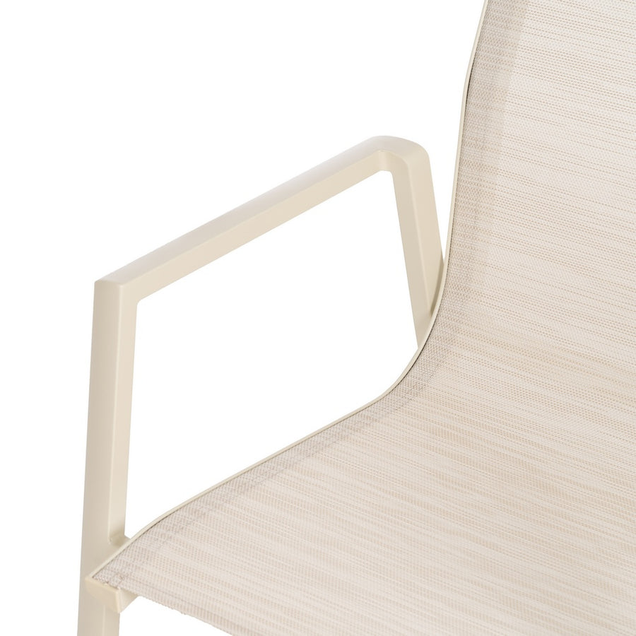 SILLA APILABLE ALUMINIO-TEXTILENO 57 X 62,50 X 88 CM