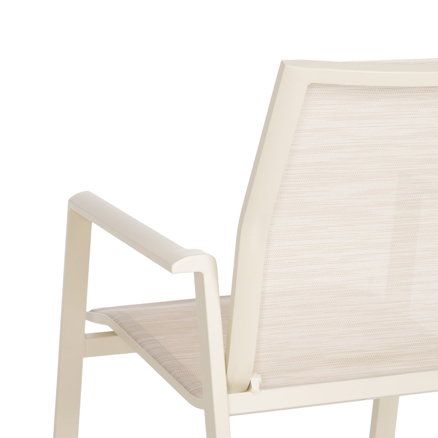 SILLA APILABLE ALUMINIO-TEXTILENO 57 X 62,50 X 88 CM