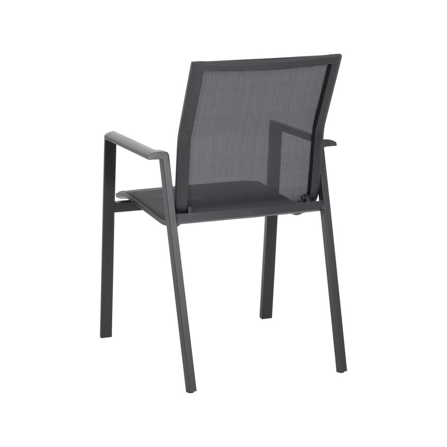 SILLA APILABLE ALUMINIO-TEXTILENO 56,50 X 61,50 X 88,50 CM