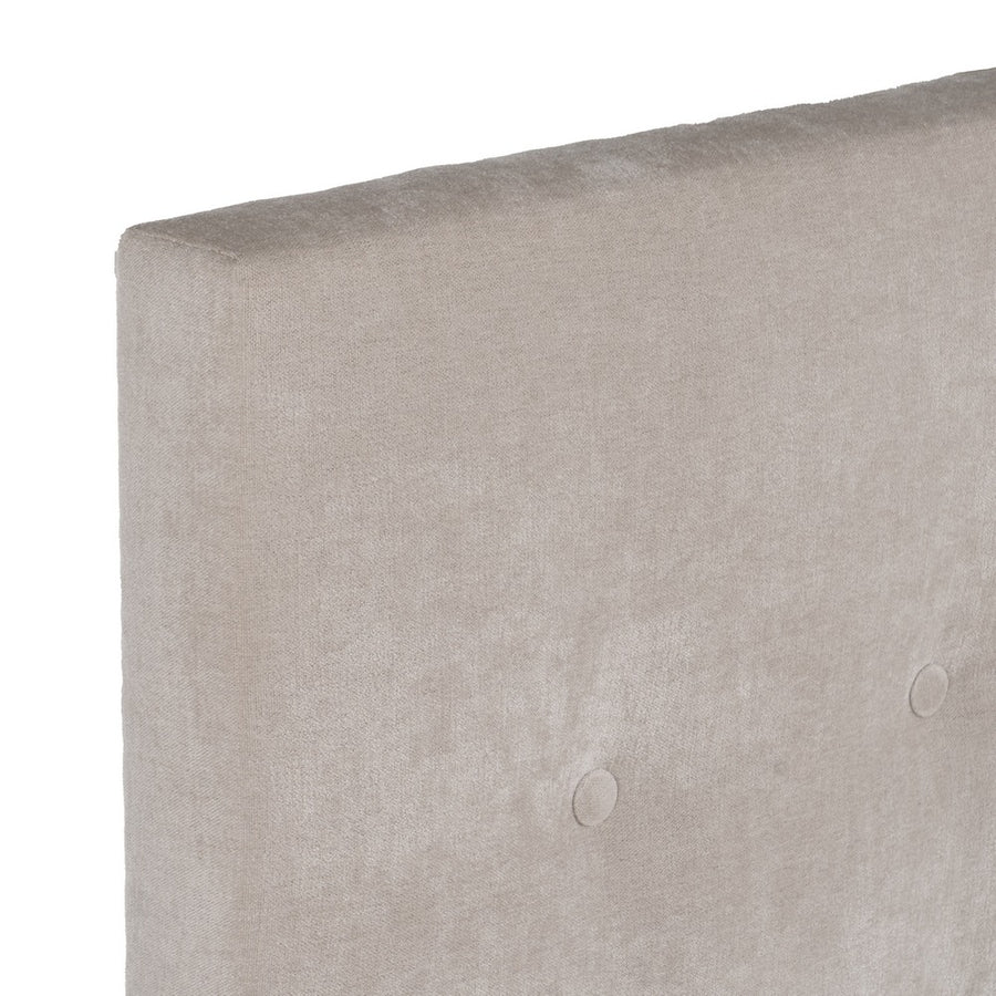 CABECERO CREMA TEJIDO DORMITORIO 100 X 8 X 125 CM