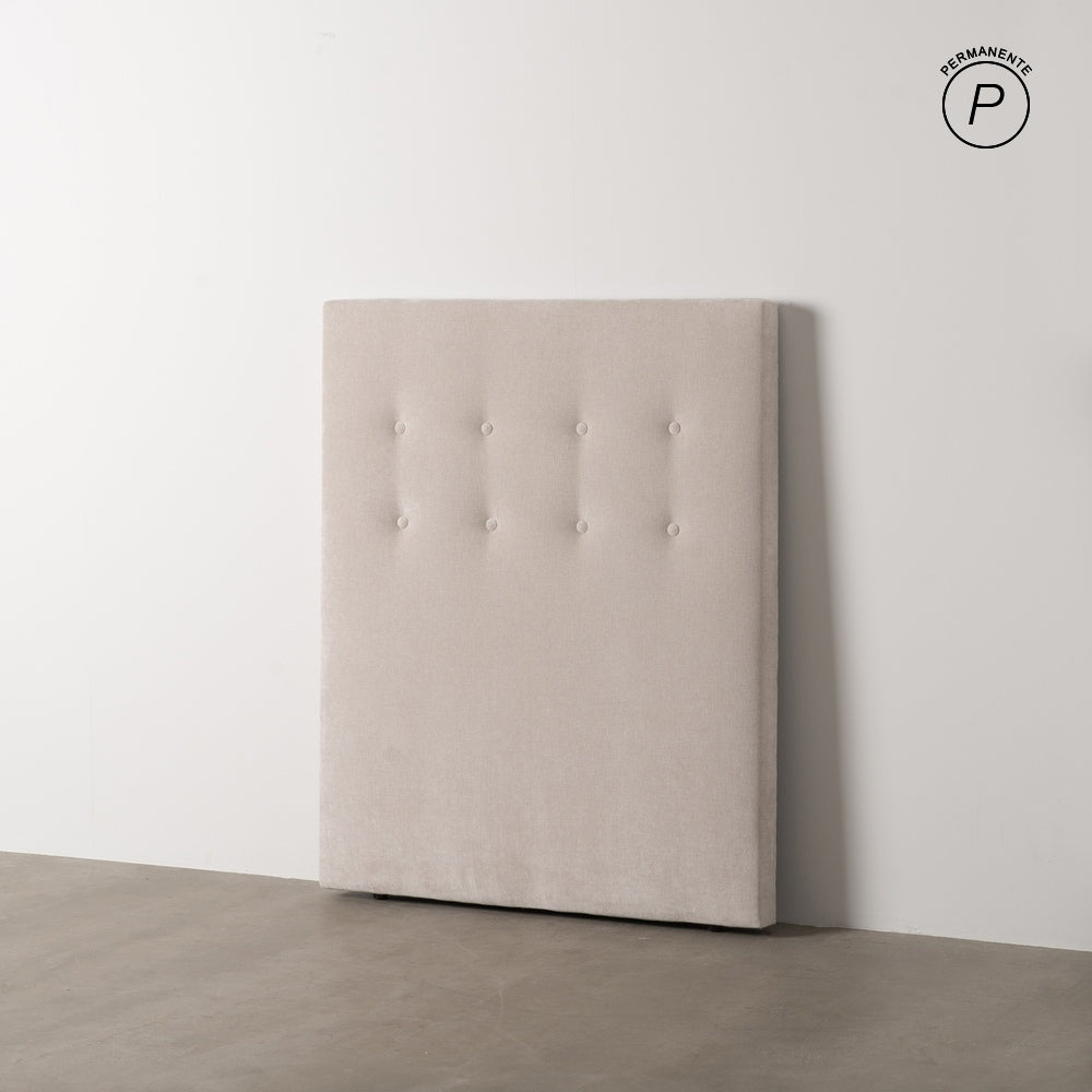 CABECERO CREMA TEJIDO DORMITORIO 100 X 8 X 125 CM