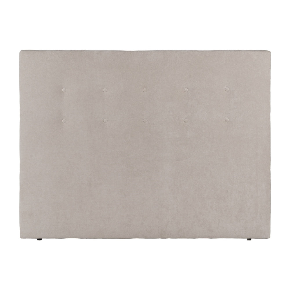 CABECERO CREMA TEJIDO DORMITORIO 165 X 8 X 125 CM
