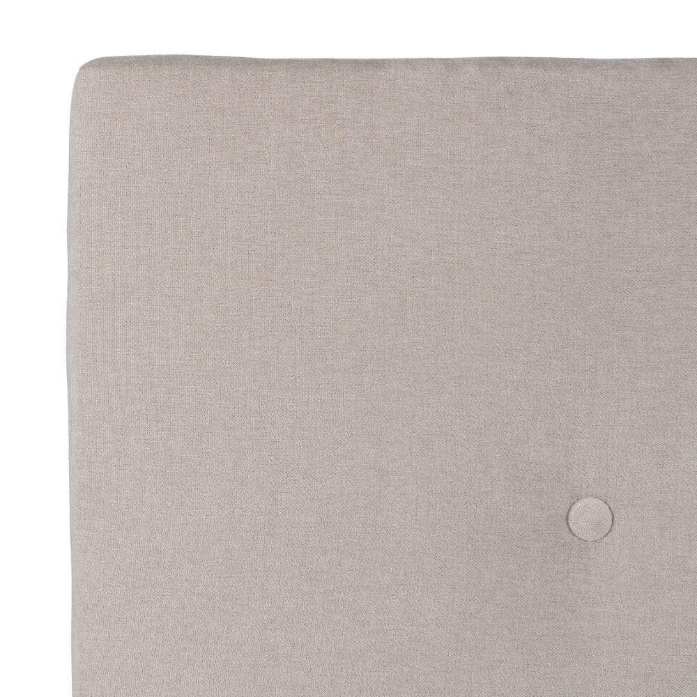 CABECERO CREMA TEJIDO DORMITORIO 165 X 8 X 125 CM