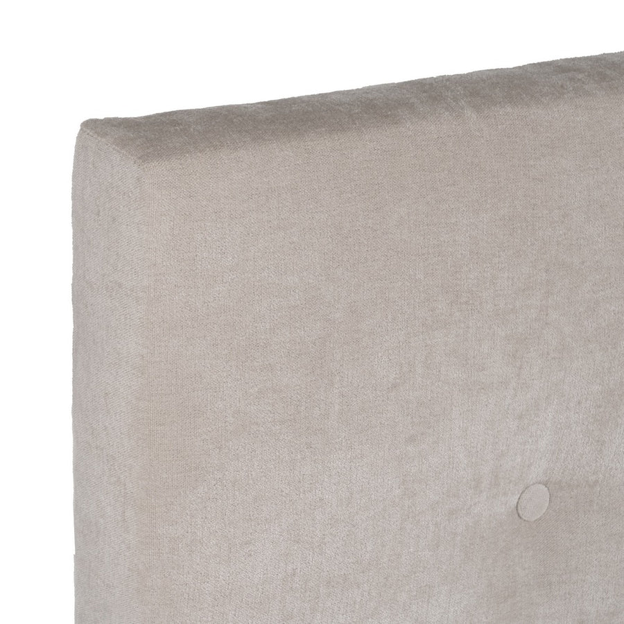 CABECERO CREMA TEJIDO DORMITORIO 165 X 8 X 125 CM