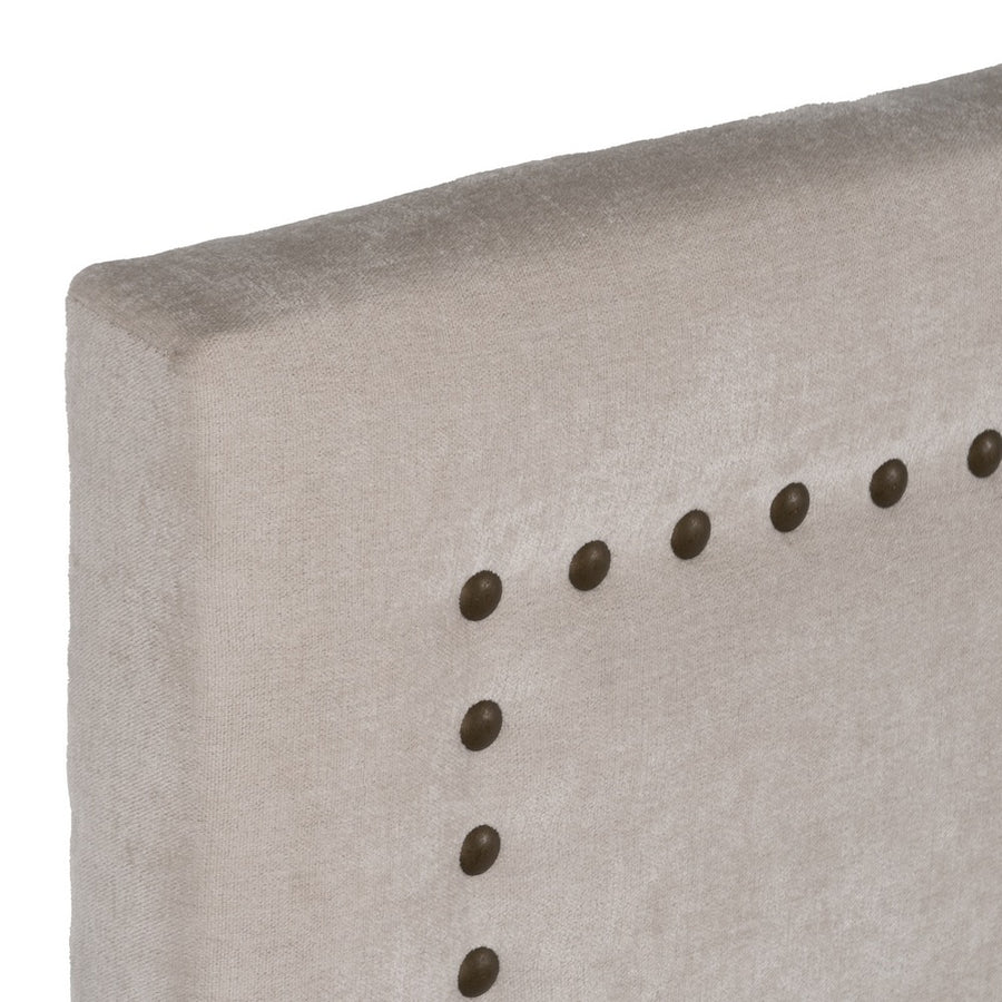 CABECERO CREMA TEJIDO DORMITORIO 165 X 7 X 125 CM
