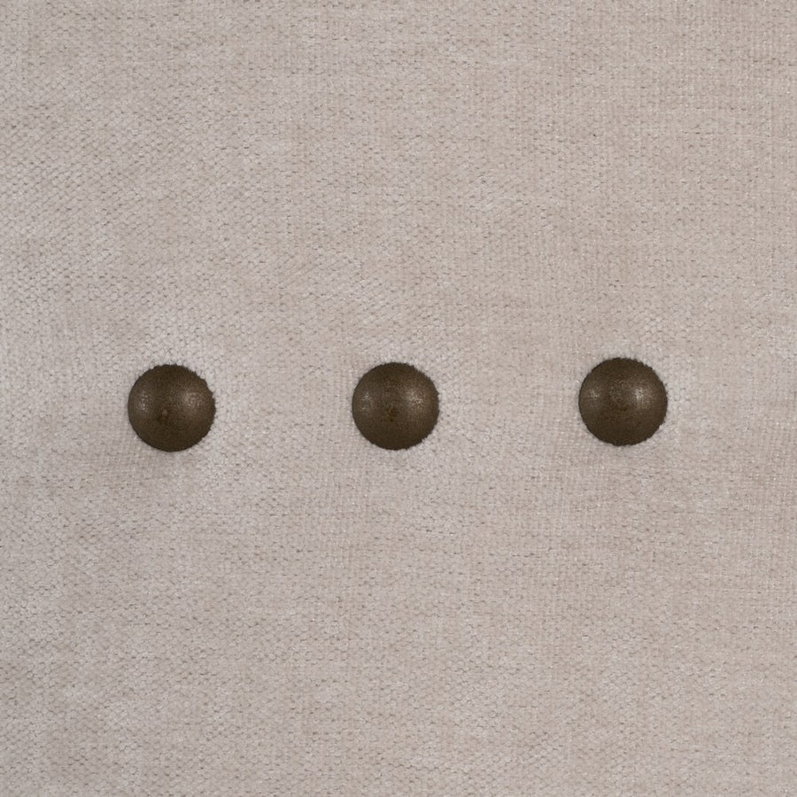CABECERO CREMA TEJIDO DORMITORIO 165 X 7 X 125 CM