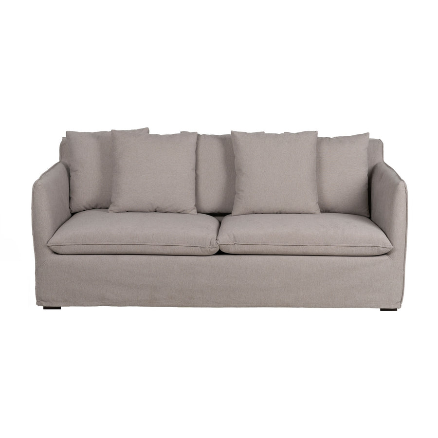 SOFÁ TAUPE TEJIDO SALÓN 197 X 91 X 78 CM