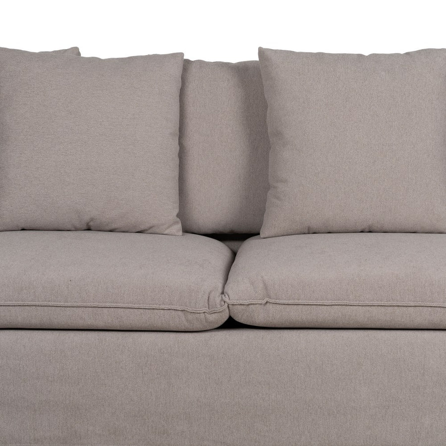 SOFÁ TAUPE TEJIDO SALÓN 197 X 91 X 78 CM