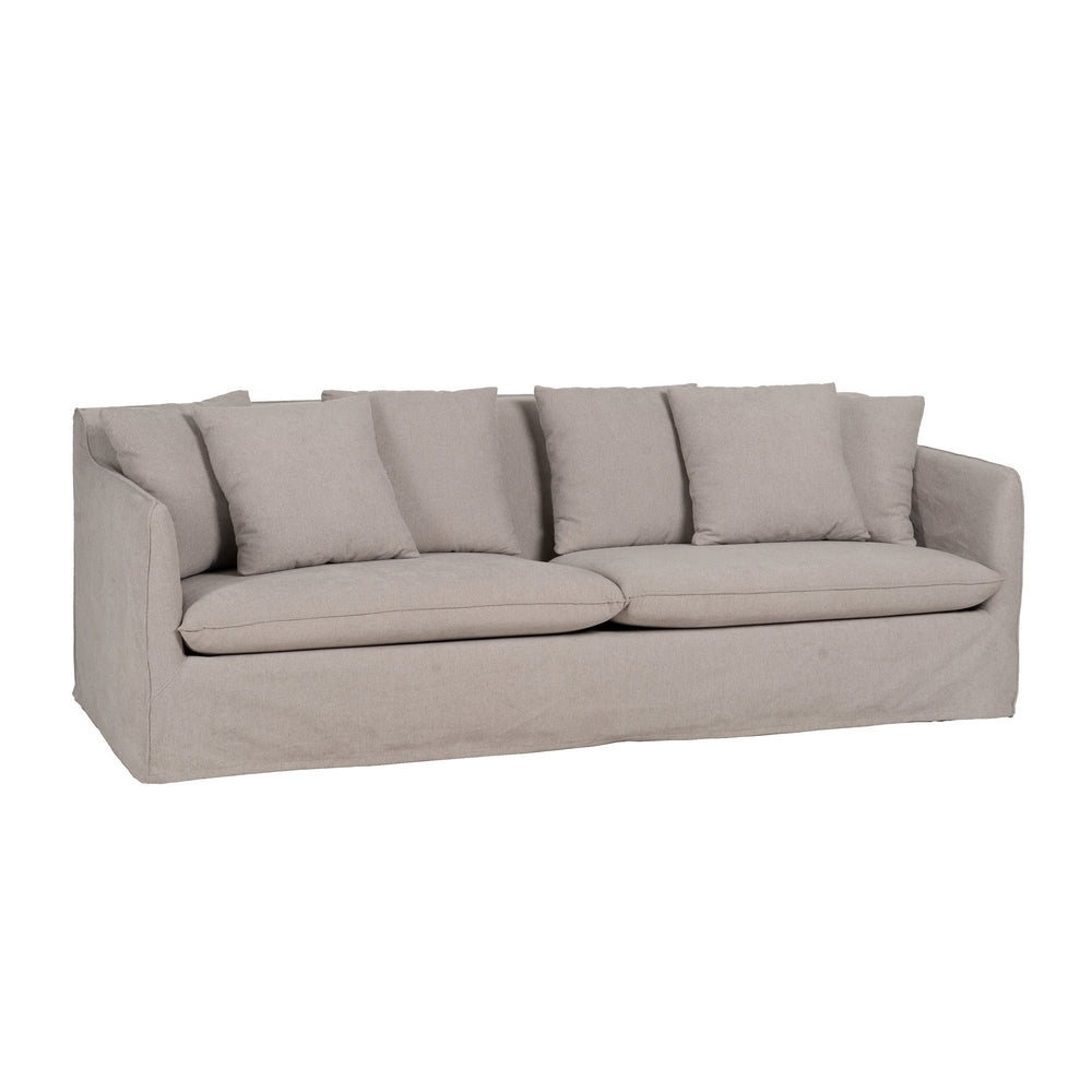 SOF� TAUPE TEJIDO SAL�N 237 X 91 X 78 CM