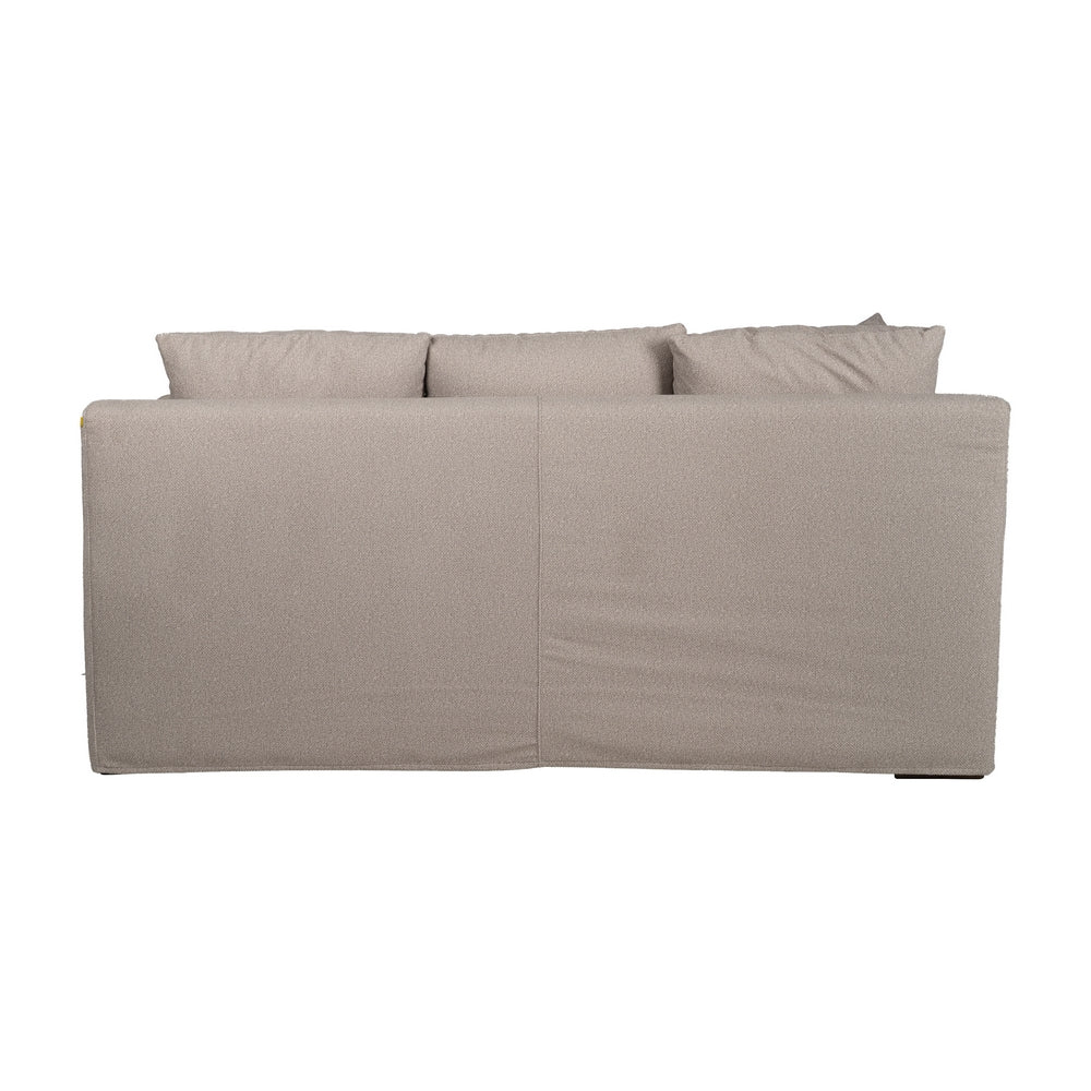 SOFÁ BEIGE TEJIDO SALÓN 200 X 102 X 100 CM