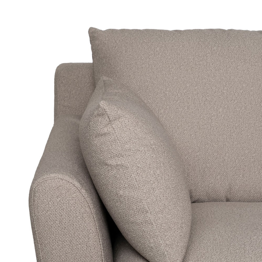 SOFÁ BEIGE TEJIDO SALÓN 200 X 102 X 100 CM