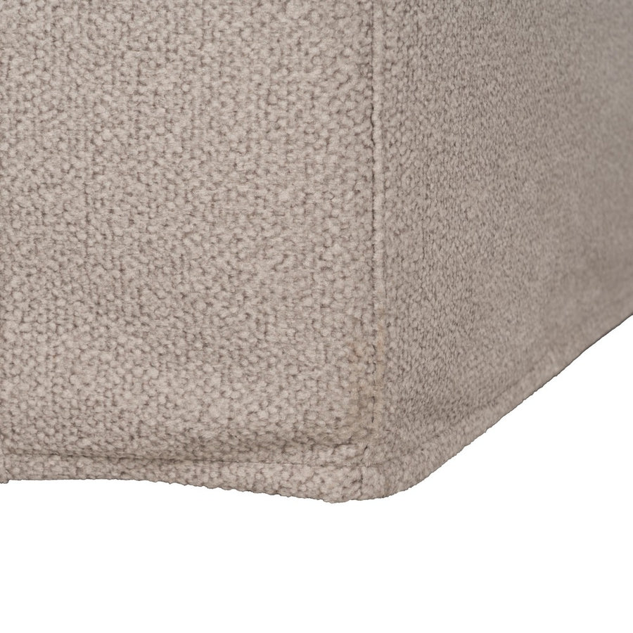 SOFÁ BEIGE TEJIDO SALÓN 200 X 102 X 100 CM