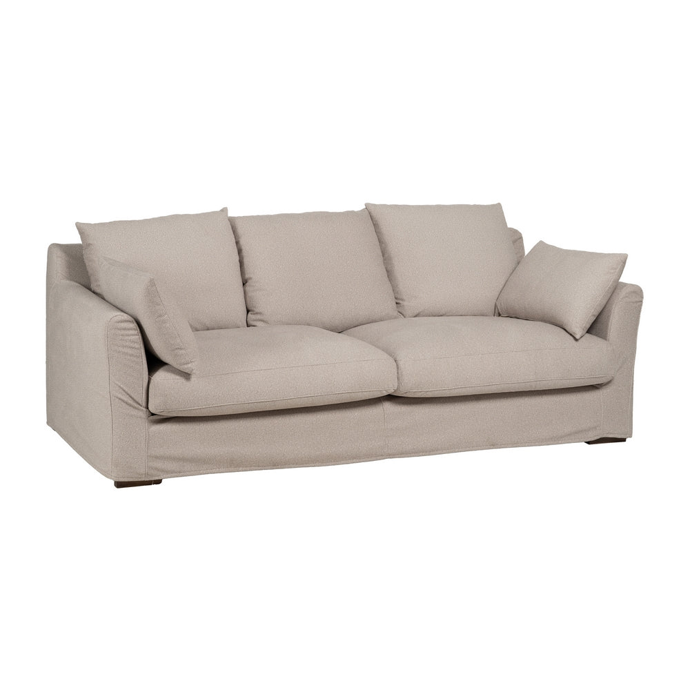 SOF� BEIGE TEJIDO SAL�N 245 X 102 X 100 CM