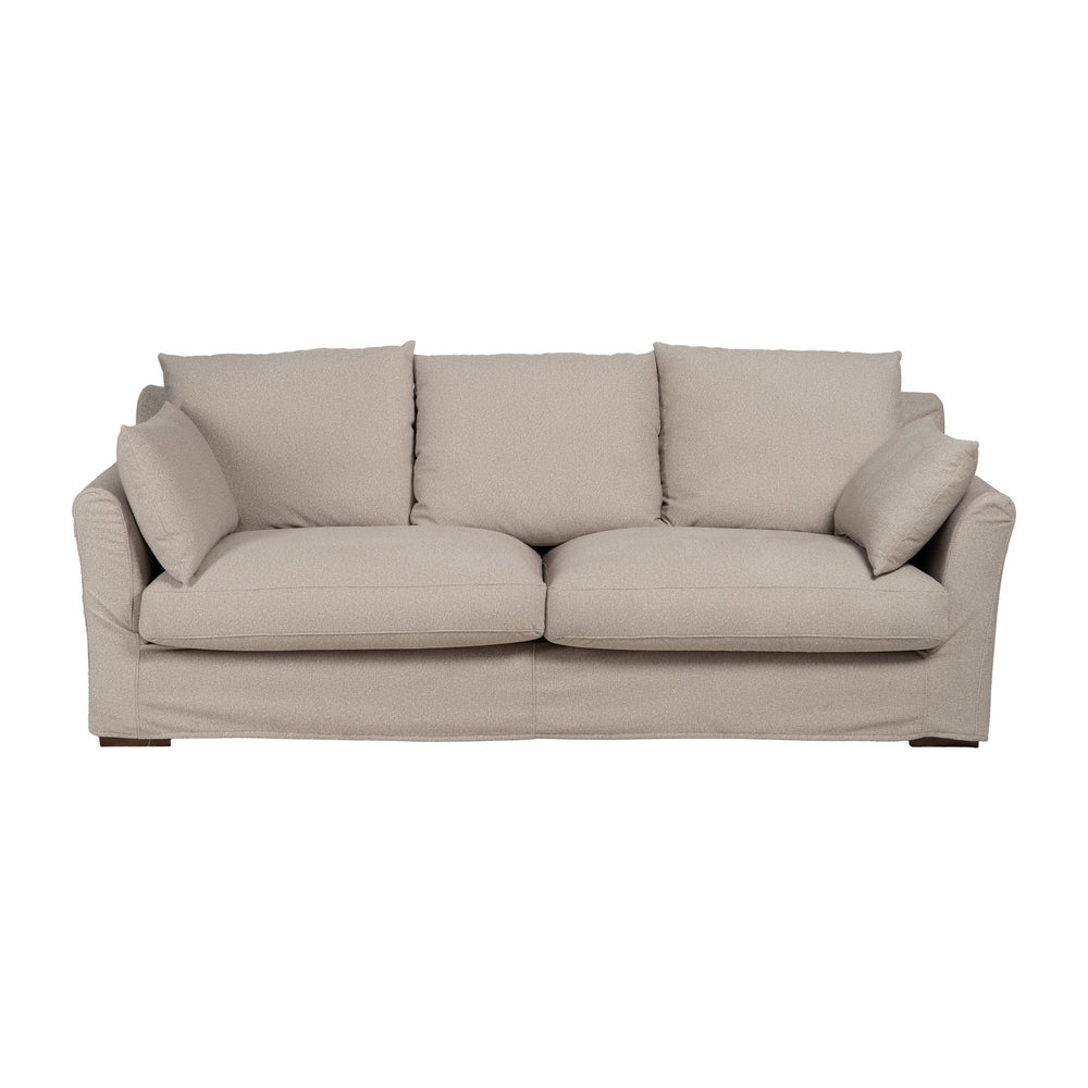 SOF� BEIGE TEJIDO SAL�N 245 X 102 X 100 CM