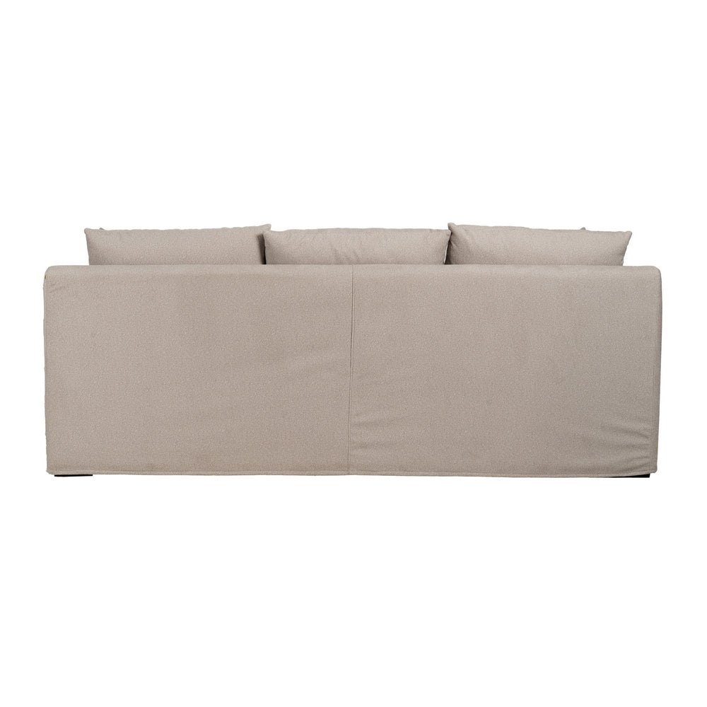 SOF� BEIGE TEJIDO SAL�N 245 X 102 X 100 CM