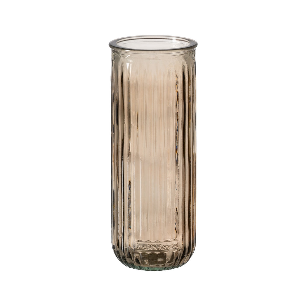 FLORERO CHAMP�N VIDRIO RECICLADO WE CARE 11 X 11 X 28 CM