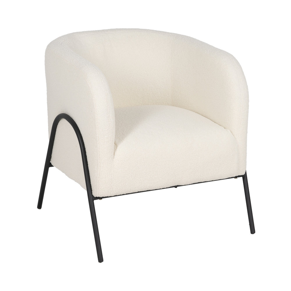 SILL�N BLANCO TEJIDO-METAL SAL�N 68 X 66 X 74 CM