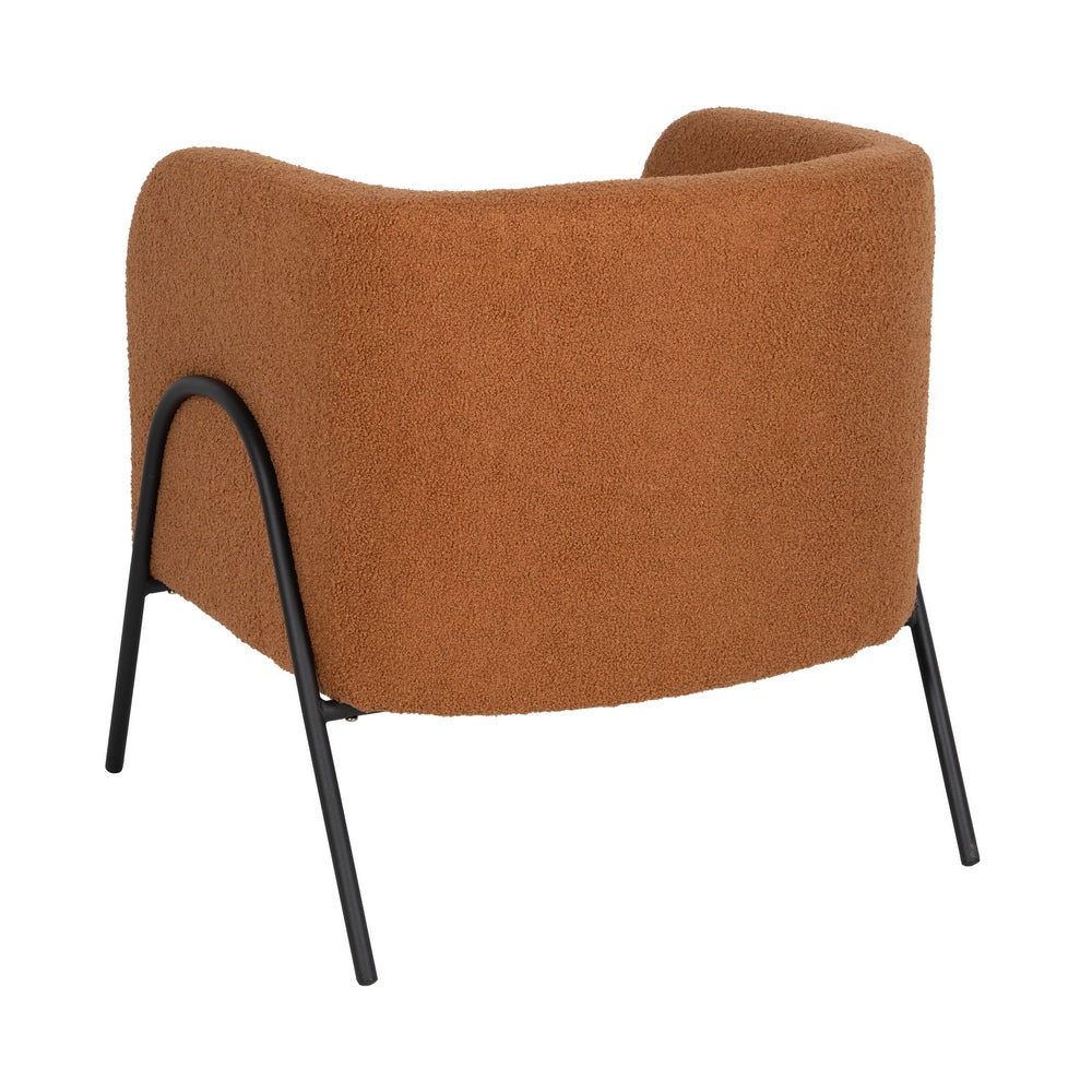 SILL�N TERRACOTA TEJIDO-METAL SAL�N 68 X 66 X 74 CM